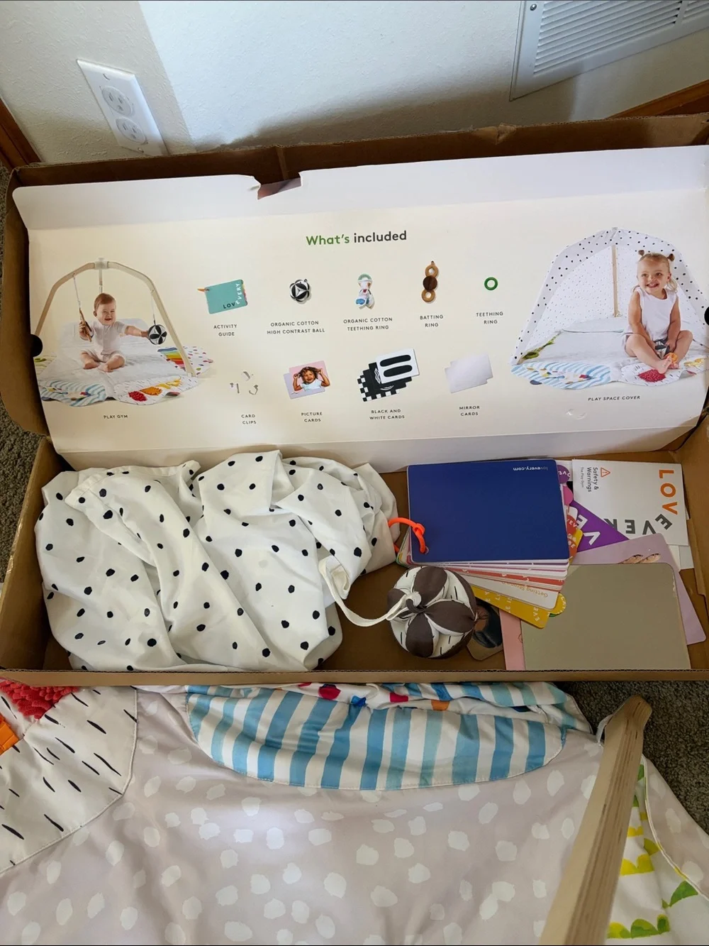 Lovevery The Play Gym with extra accessories